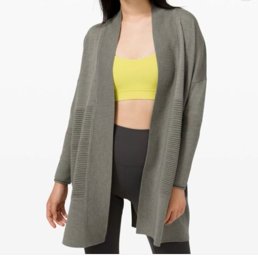 Lululemon Sit In Lotus Wrap II Cardigan